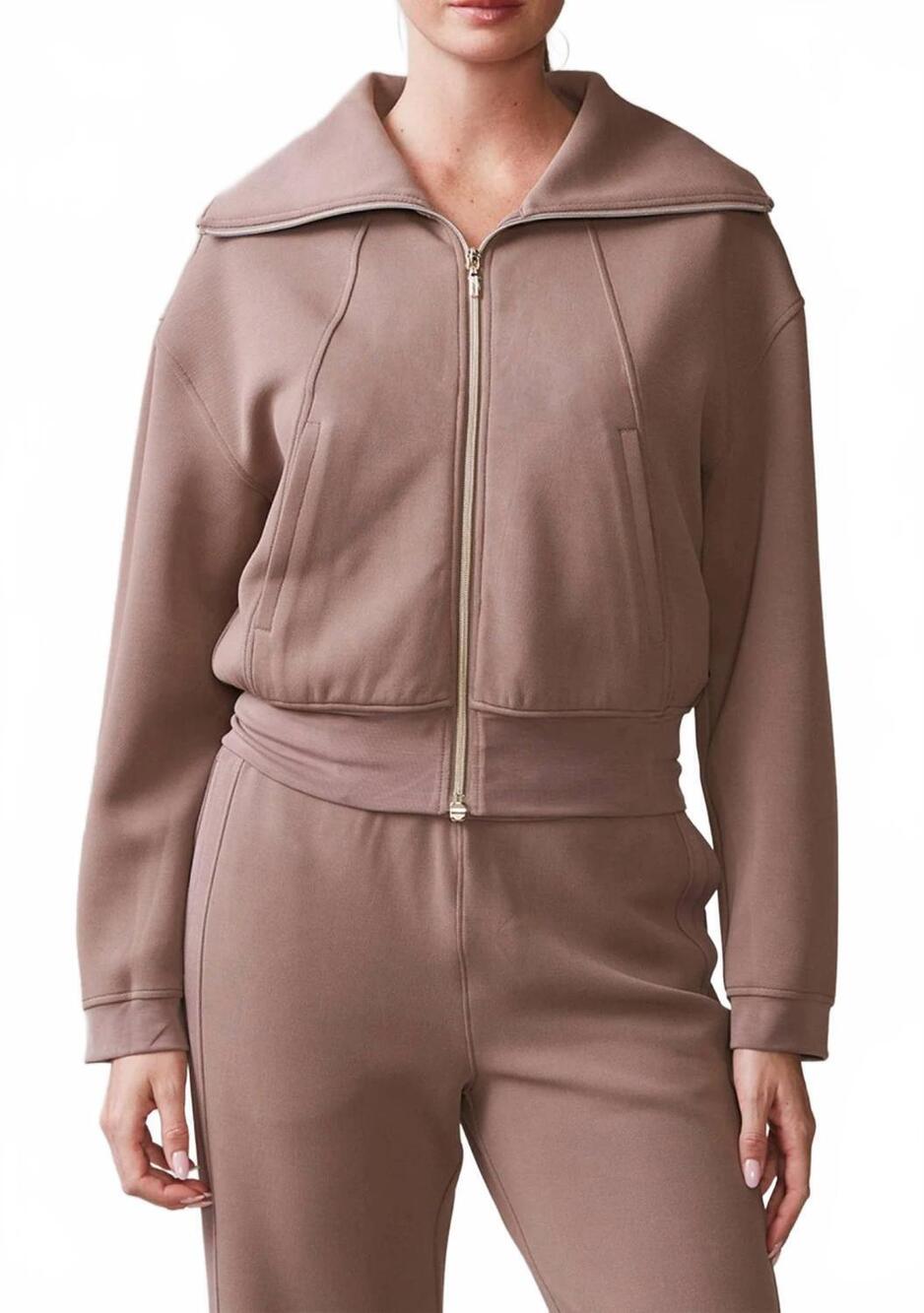 NEW THRIVE SOCIETE eldi jackets in vintage taupe